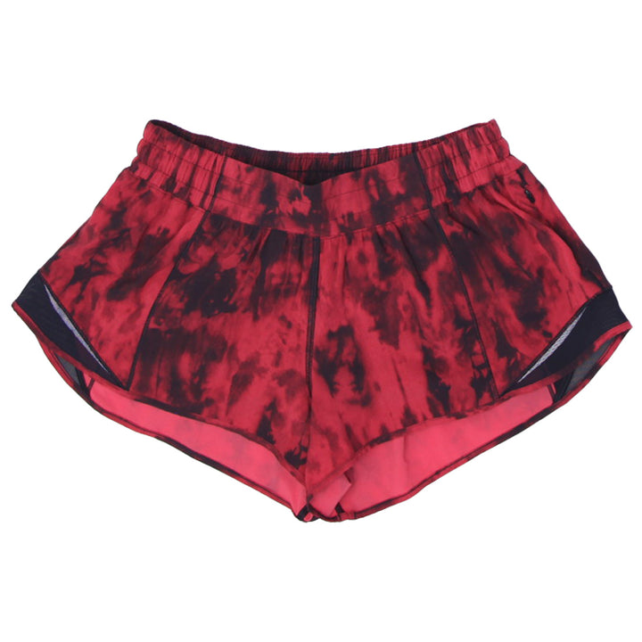 Ladies Lululemon Tie Dye Sport Shorts