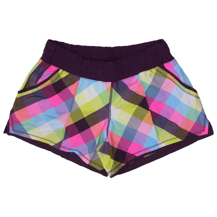Ladies Lululemon Shake & Break Running Gym Shorts