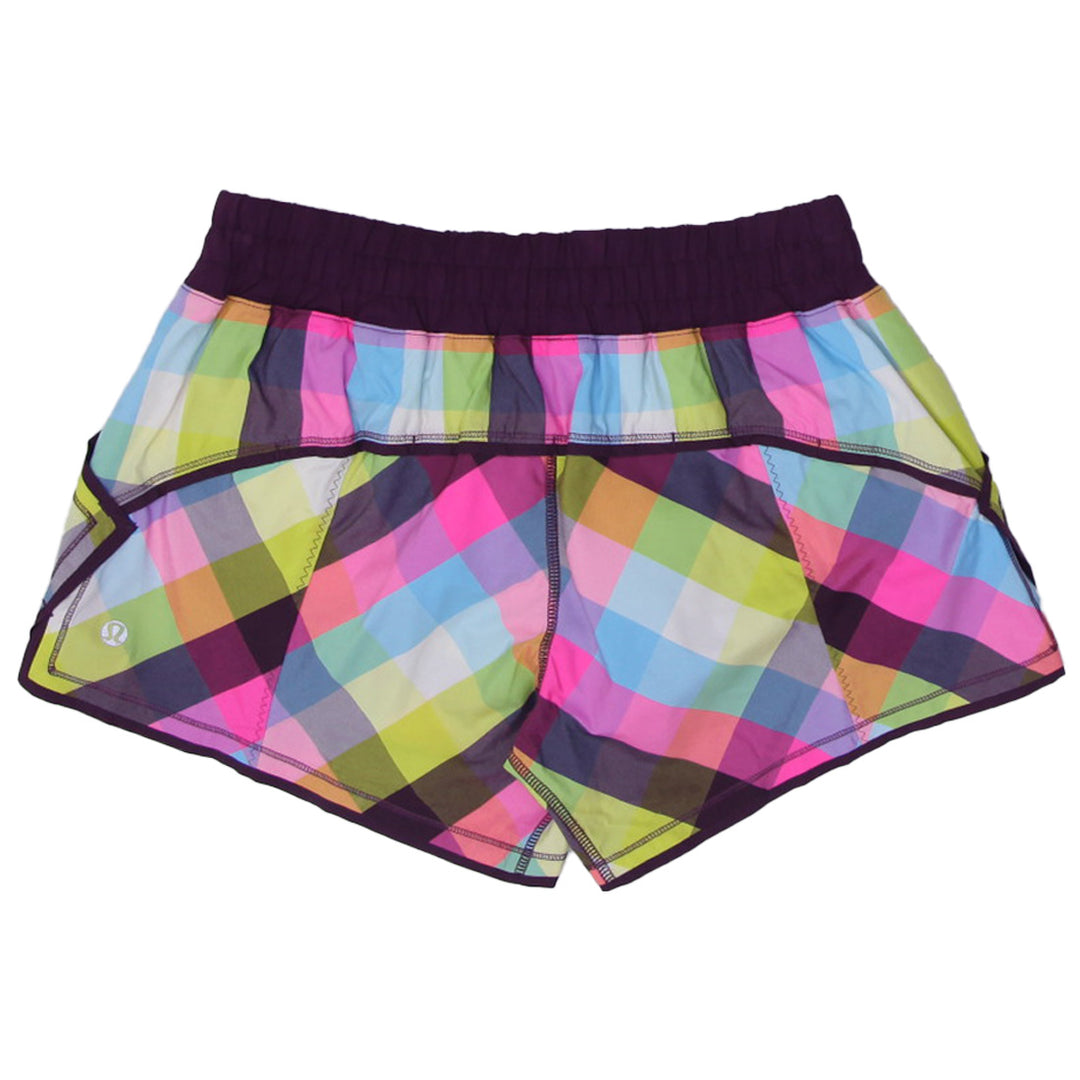 Ladies Lululemon Shake & Break Running Gym Shorts