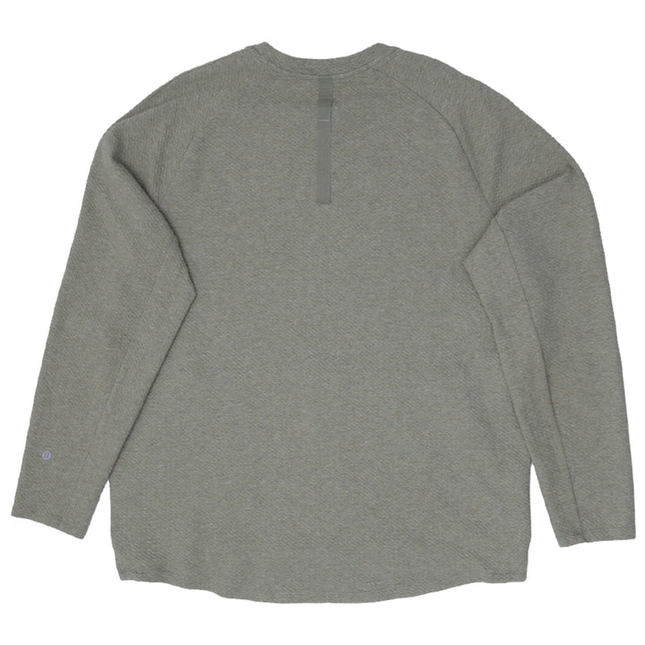 Mens Lululemon Athletica Olive Long Sleeve Sweatshirt