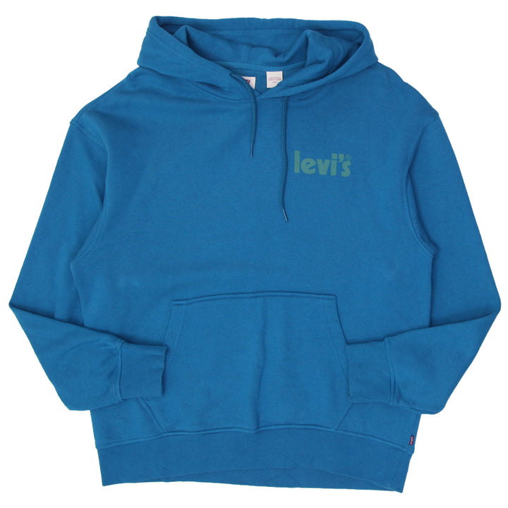 Mens Levis Relaxed Pullover Hoodie