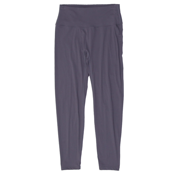 Ladies Lululemon Logo Sports Legging Gray Pants