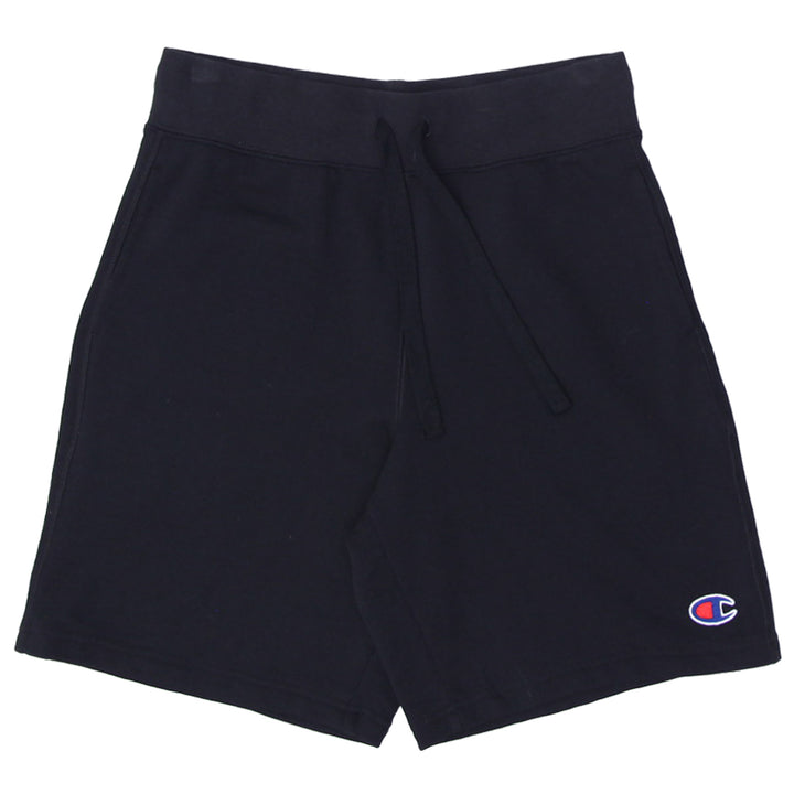 Mens Champion Shorts Black Athletic Drawstring Logo