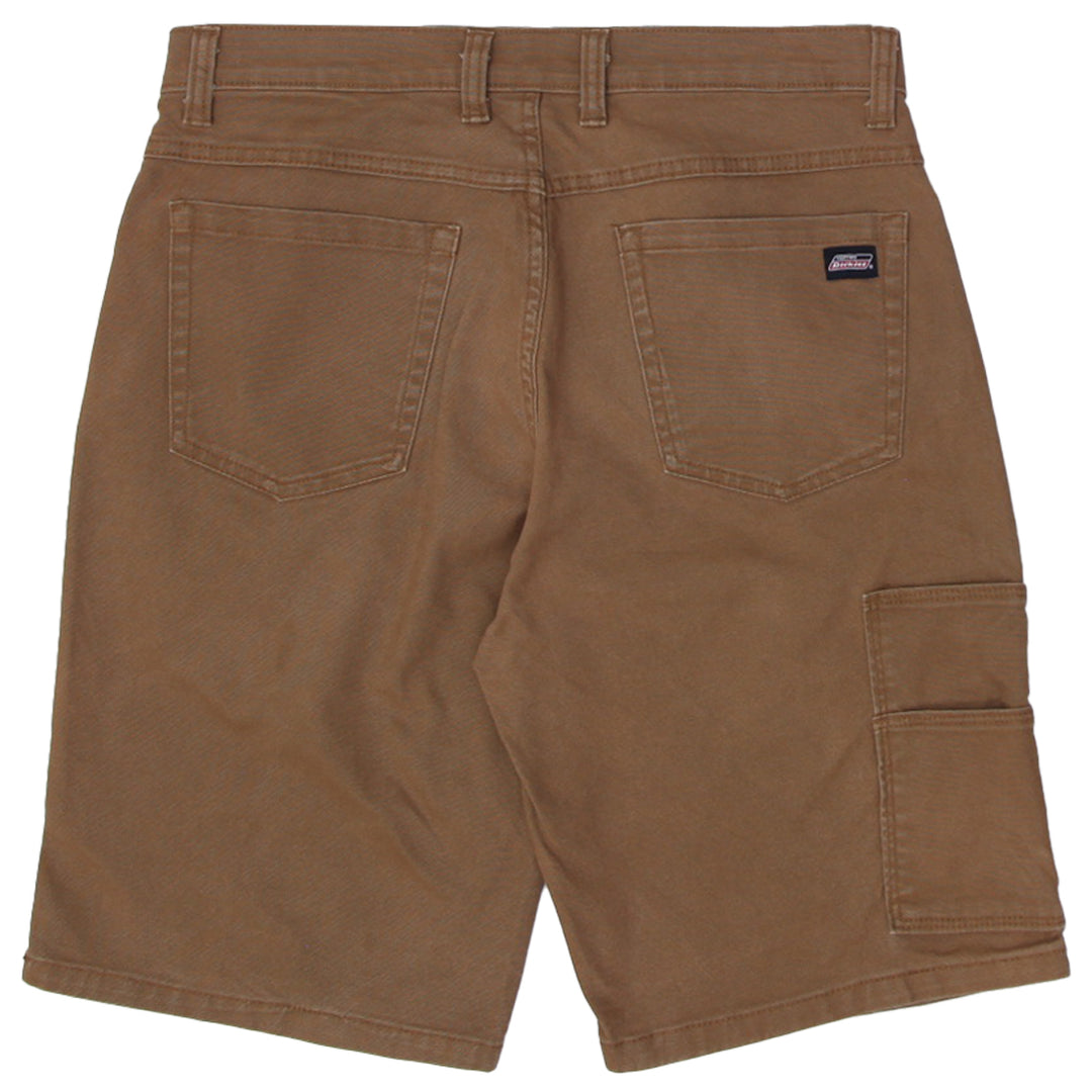 Mens Dickies Chino Shorts Brown Workwear Cotton