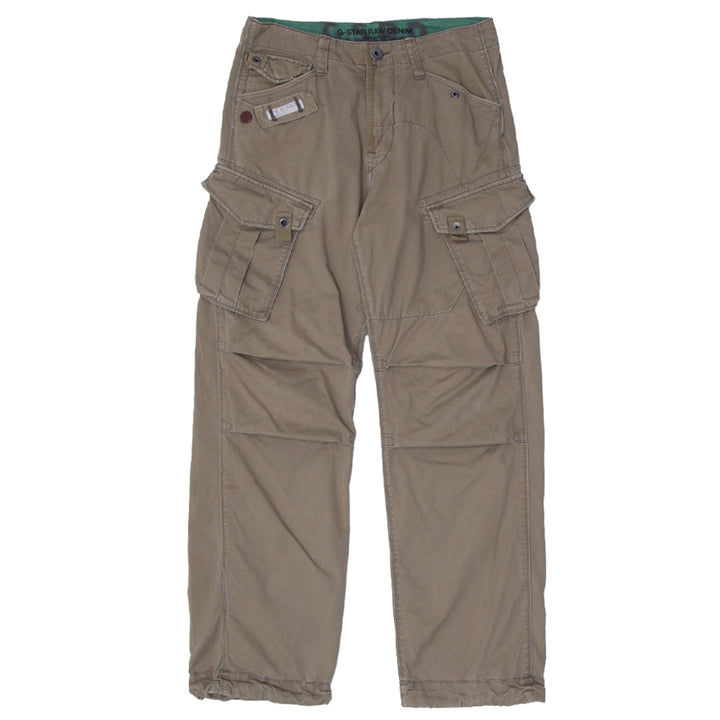 Y2K Mens G-Star Raw Denim Cargo Pants