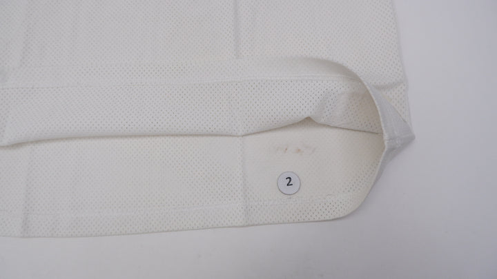 Vintage Mens Russell Athletic Jersey White Red Graphic American Football