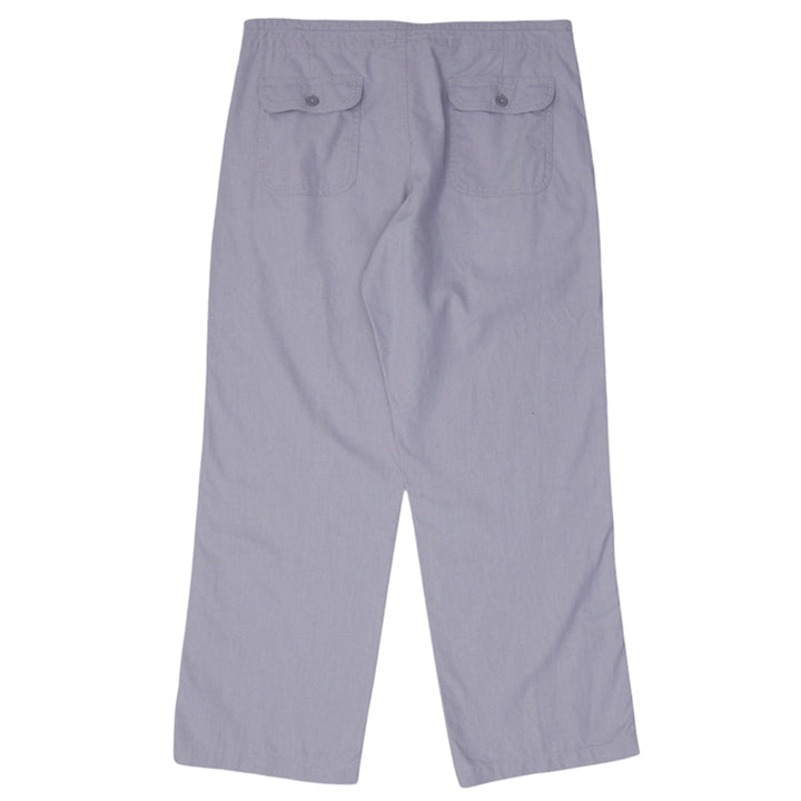 Mens Marc Anthony Linen Cotton Drawstring Pants