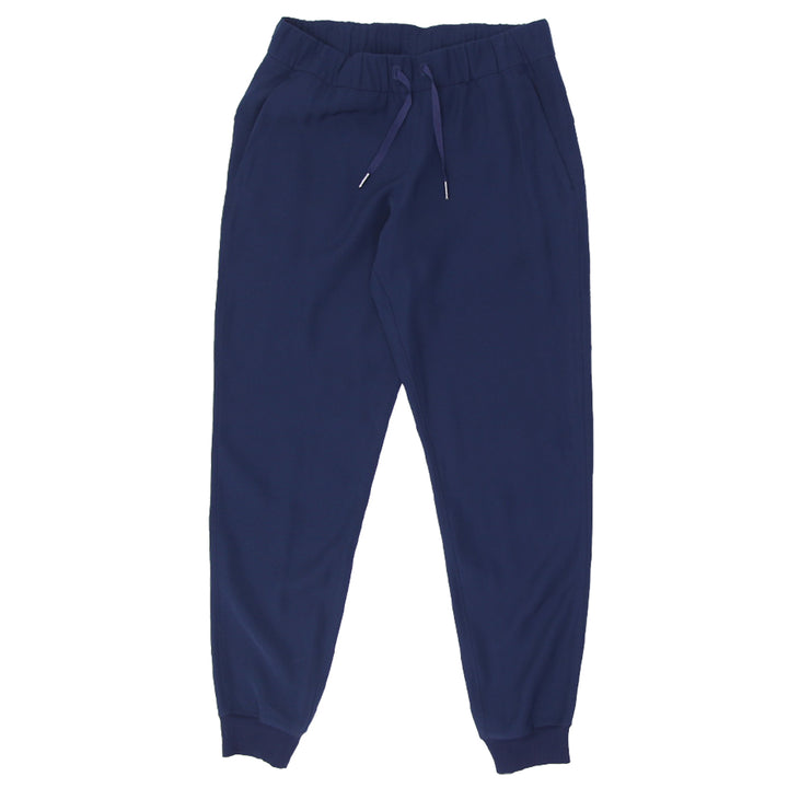 Ladies Lululemon Navy Drawstring Jogger Pants
