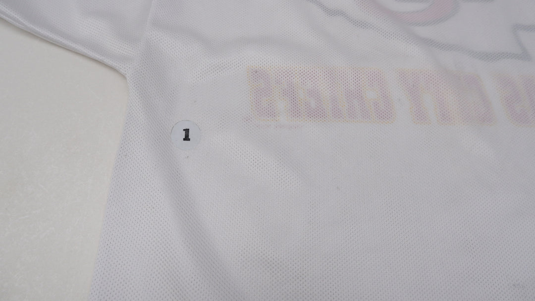 Vintage Mens Logo Athletic Kansas City Chiefs Jersey Red White NFL Football