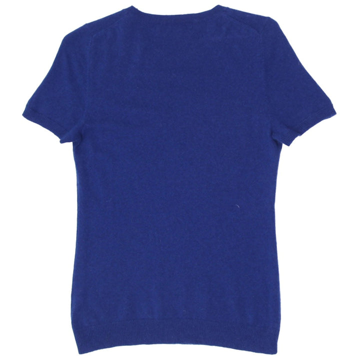 Ladies Alex Marie 100% Cashmere Short Sleeve Sweater