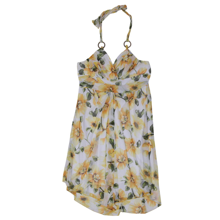 Y2K Ladies Floral Halter Dress