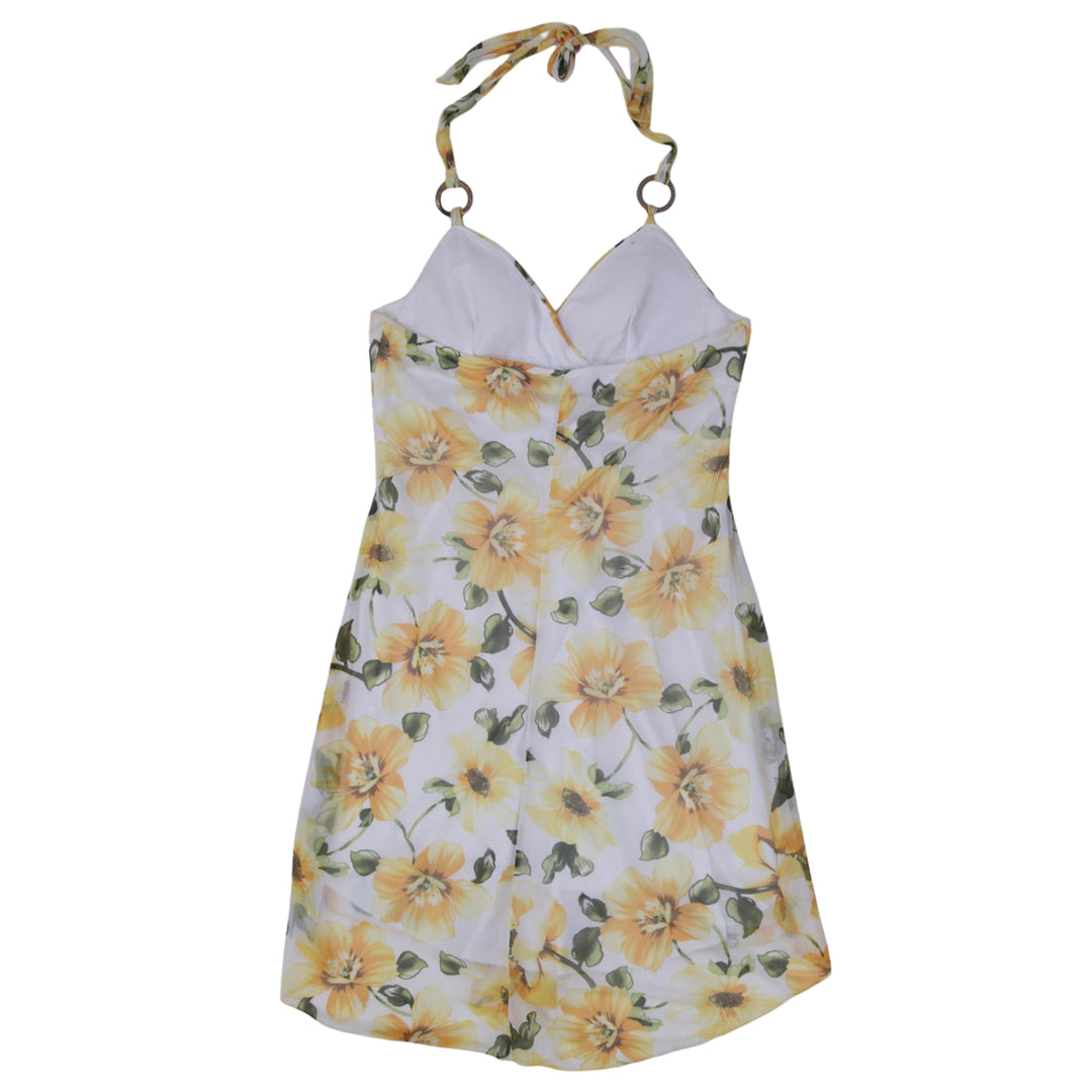 Y2K Ladies Floral Halter Dress