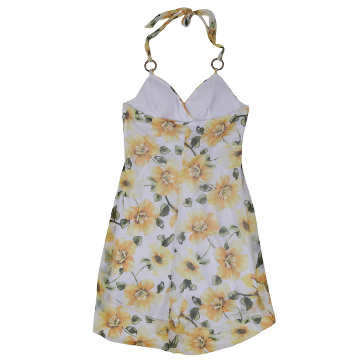 Y2K Ladies Floral Halter Dress