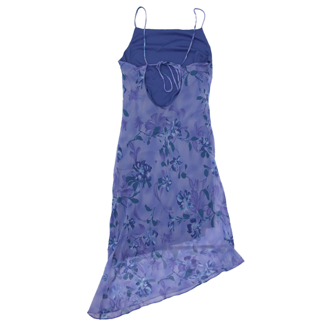 Y2K Ladies Fairweather Strappy Floral Long Dress