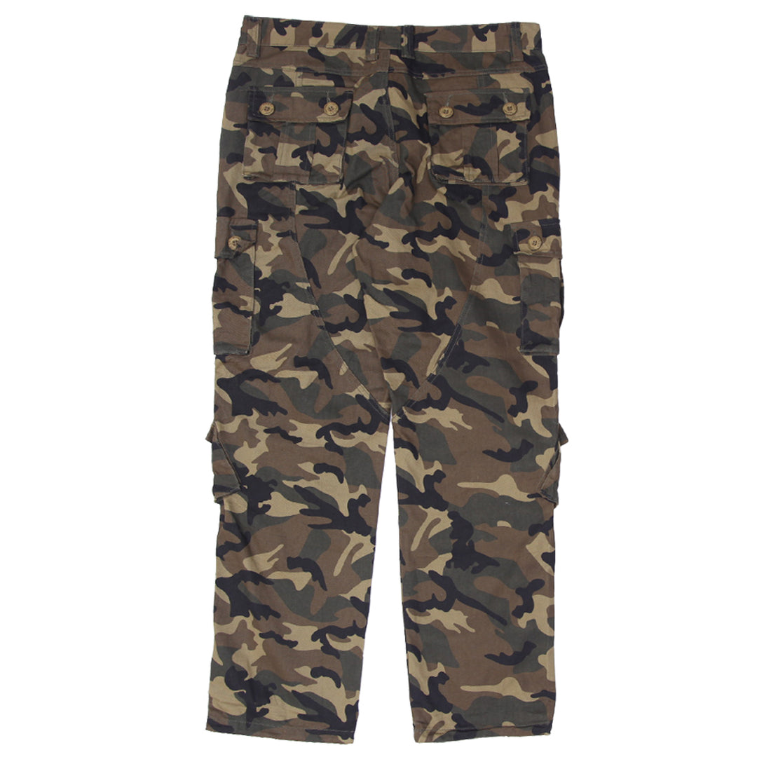 Mens Mustaway Cargo Camo Pants