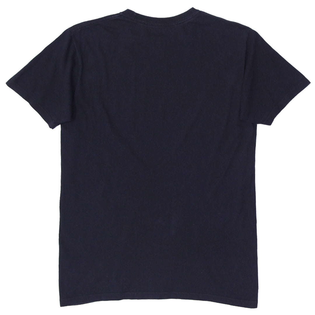 Y2K Avirex Black Graphic Crewneck T-Shirt