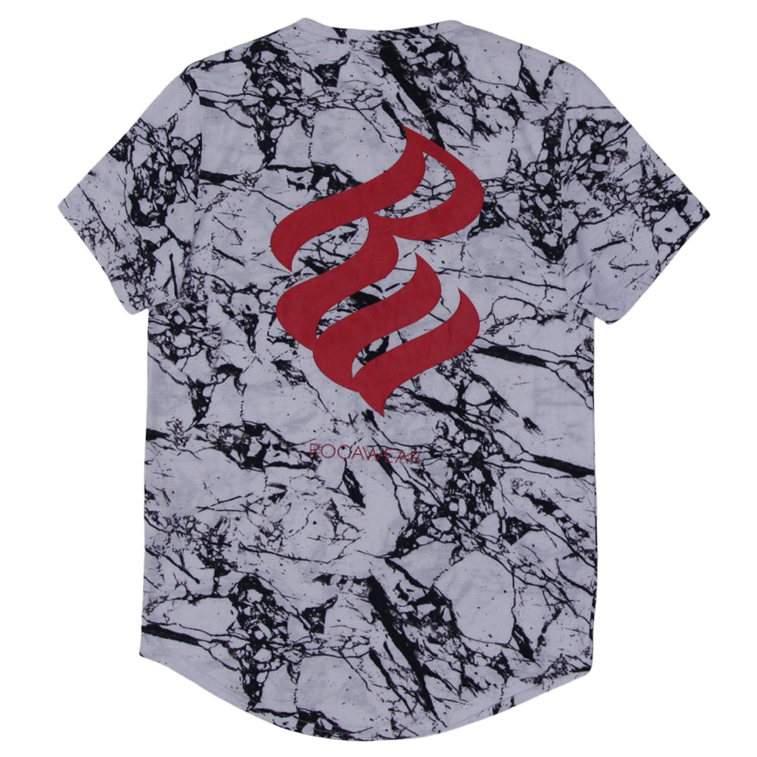 Y2K Mens Roca Wear All Over Print T-Shirt