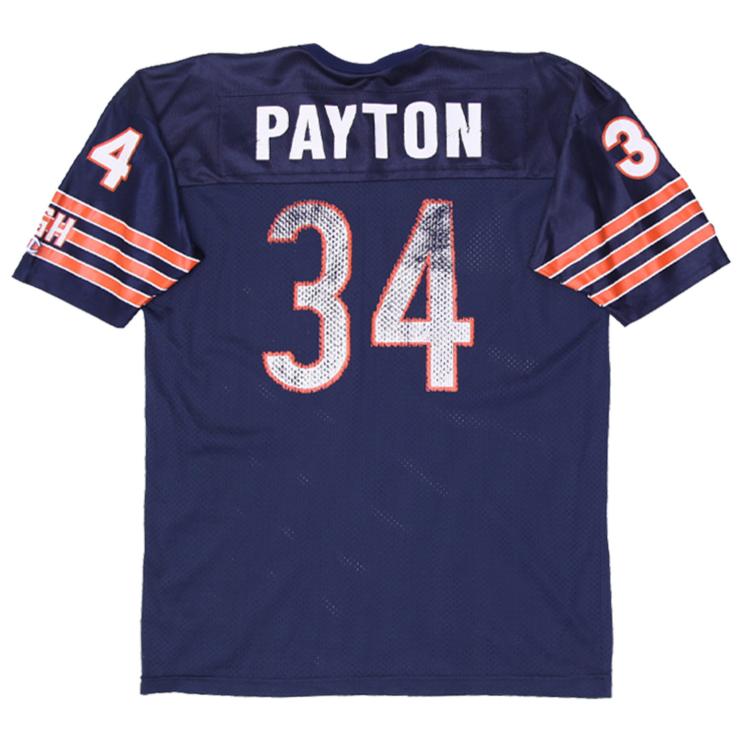 Vintage Mens Champion Payton 34 Jersey Navy Sports NFL | Migration_Jersey UAENAT20 - Side View | Fashion Rerun