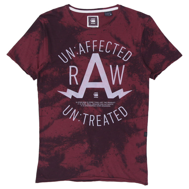 Y2K Mens G-Star Raw Crewneck Graphic T-Shirt