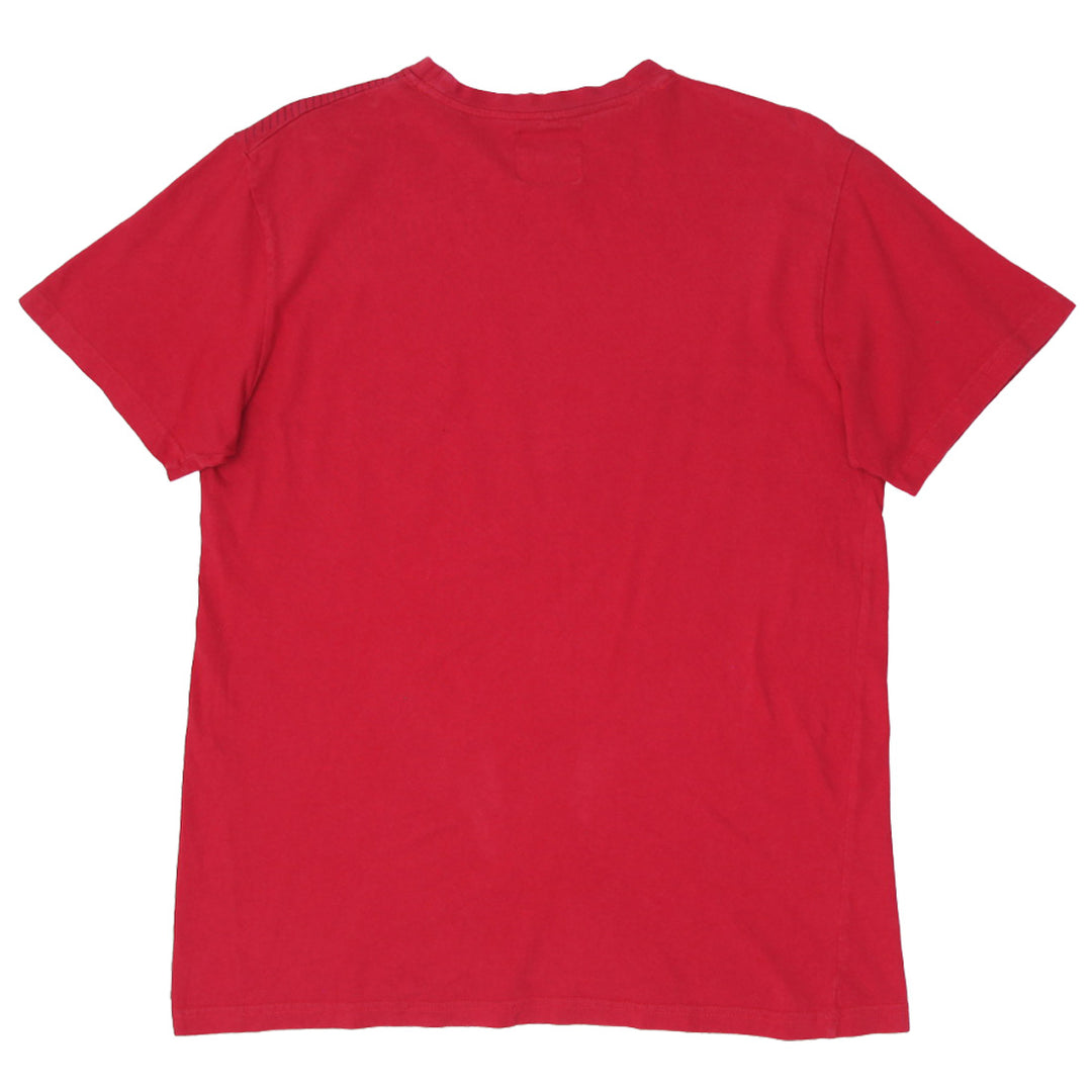 Y2K Mens Southpole Premium Red Graphic T-Shirt