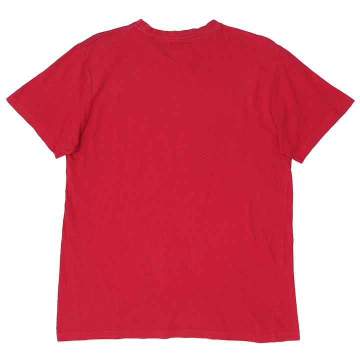 Y2K Mens Southpole Premium Red Graphic T-Shirt