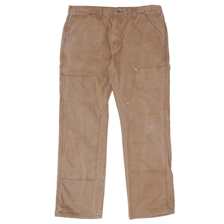 Mens Dickies Relaxed Straight Double Knee Carpenter Pants