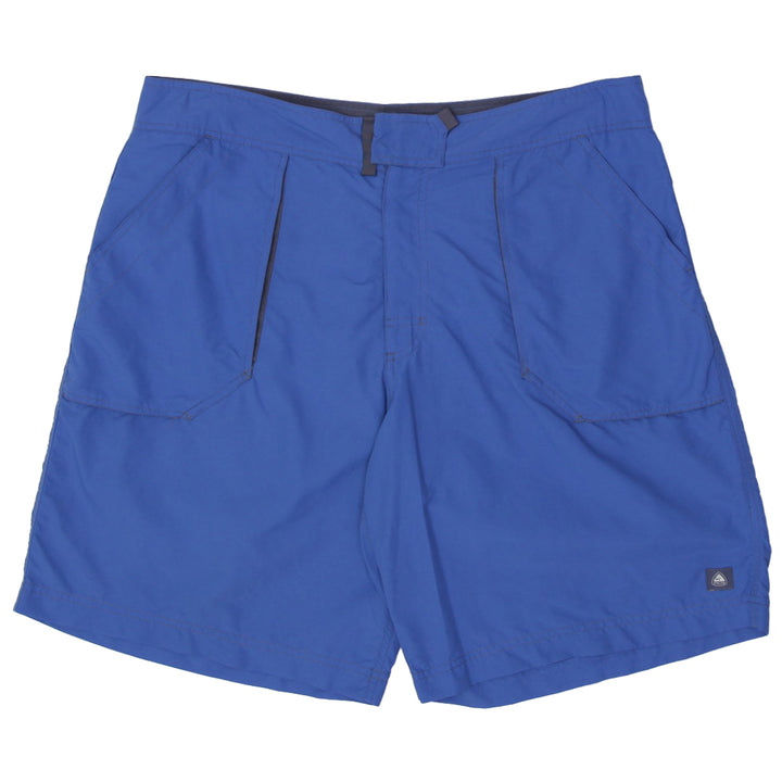 Vintage Mens Nike ACG Shorts Blue Nylon Outdoor Casual