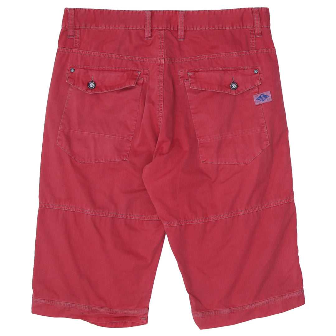 Mens Projek Raw Capri Long Twill Cargo Shorts