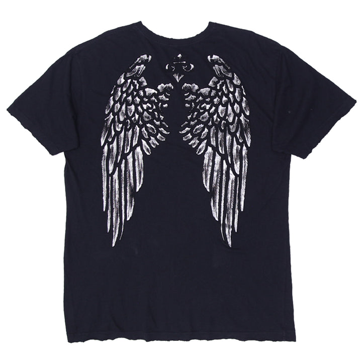 Y2K Mens Affliction Live Fast Black T-Shirt