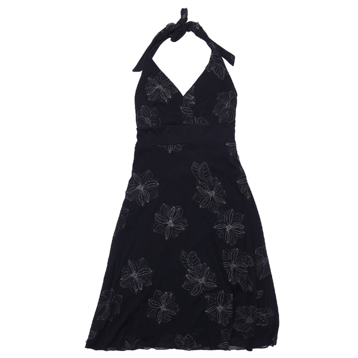 Y2K Ladies Le Chateau Floral Halter Dress
