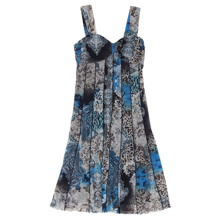 Y2K Ladies Frank Lyman Design Strappy Padded Dress