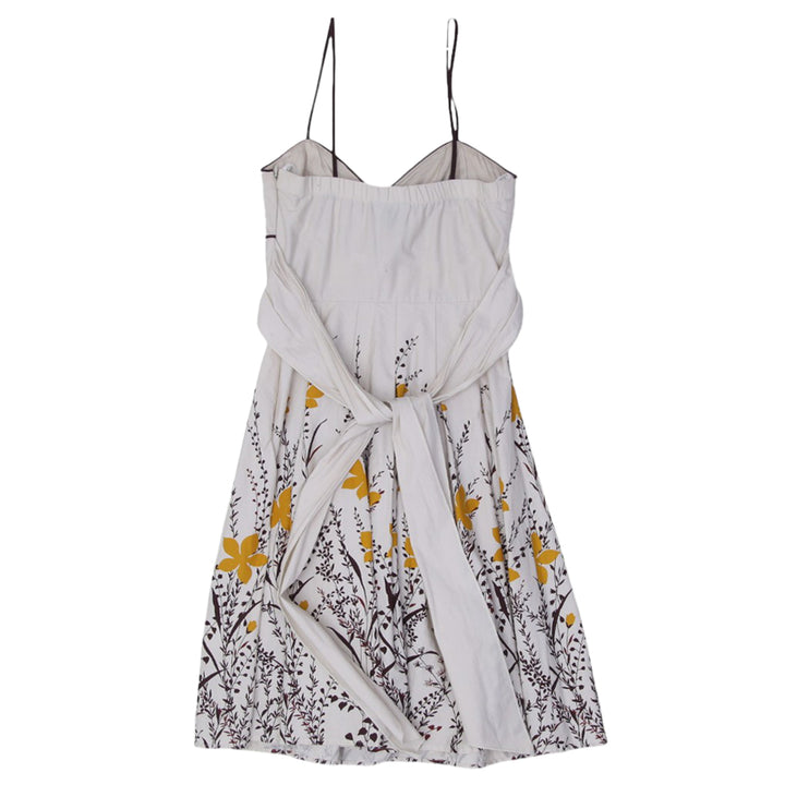 Y2K Ladies Strappy Pleated Flared Dress