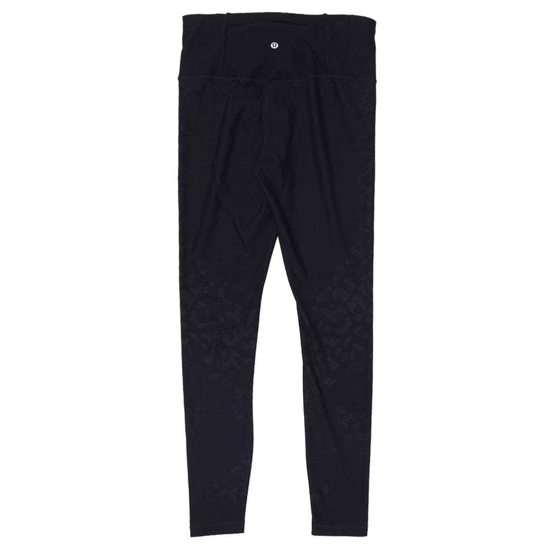 Ladies Lululemon Leggings Black High Waist Yoga Stretchable