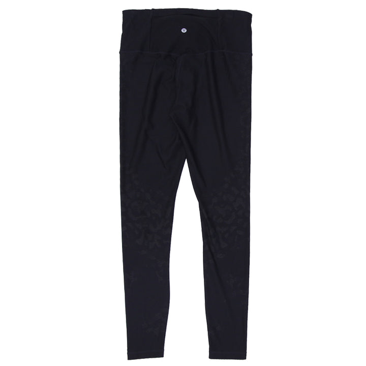 Ladies Lululemon Leggings Black High Waist Yoga Stretchable