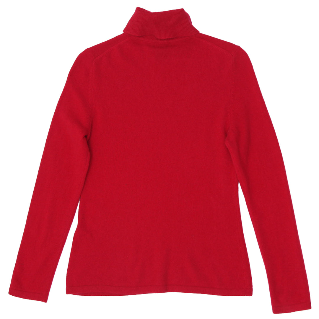 Ladies Lord & Taylor Turtleneck 100% Cashmere Sweater