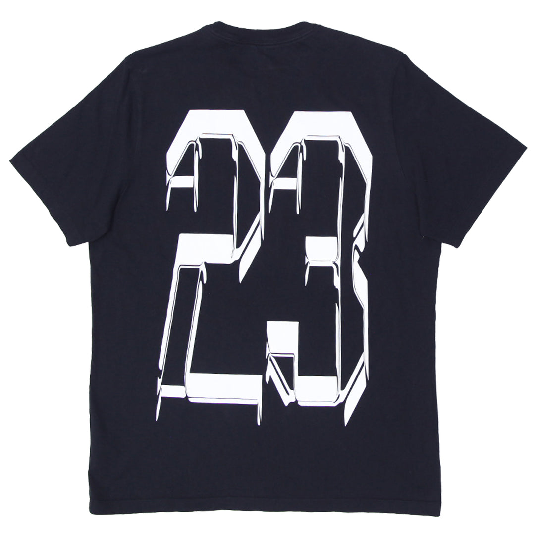 Mens Embroidered Jordan Logo #23  Black T-Shirt