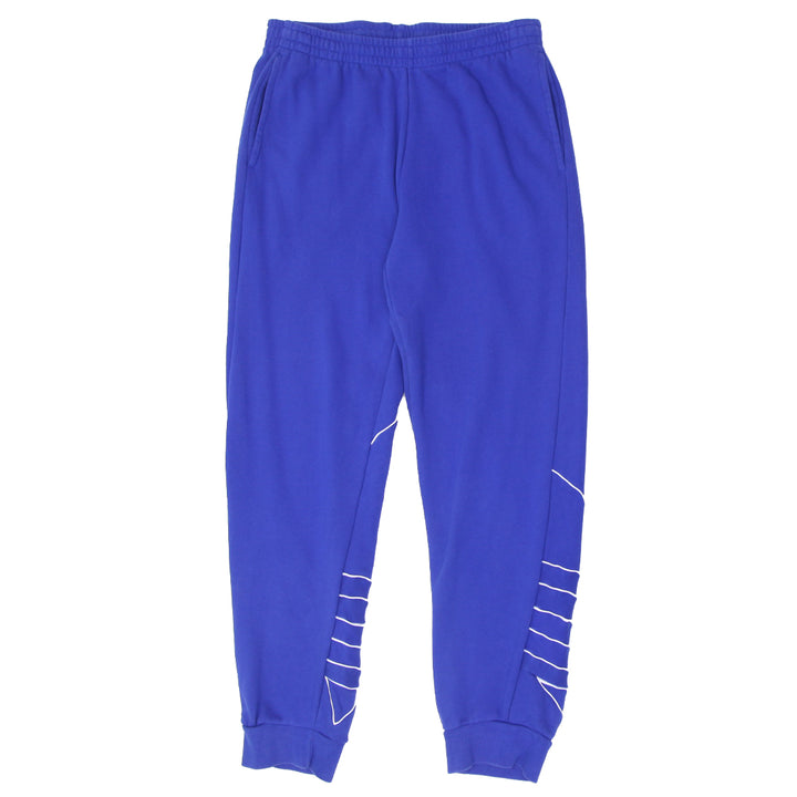 Mens Embroidered Adidas Big Trefoil Outline Jogger Pants