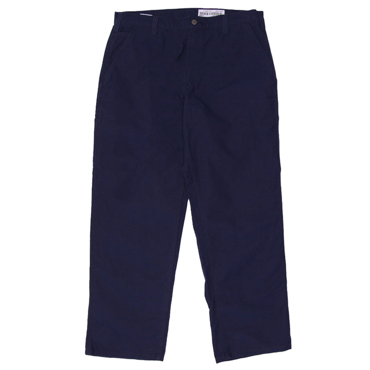 Mens Carhartt 383-20 Dungaree Navy Pants