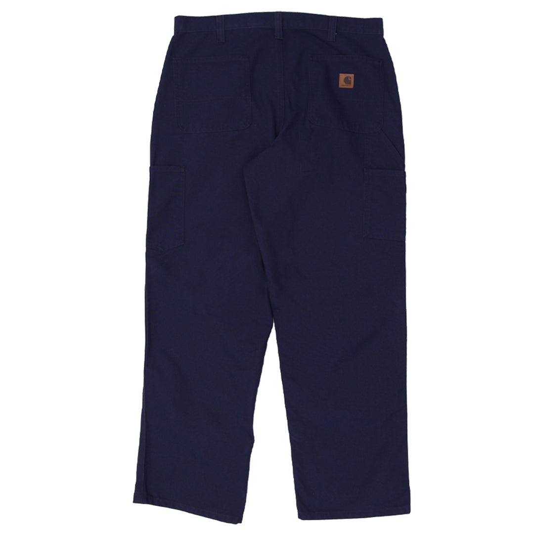 Mens Carhartt 383-20 Dungaree Navy Pants