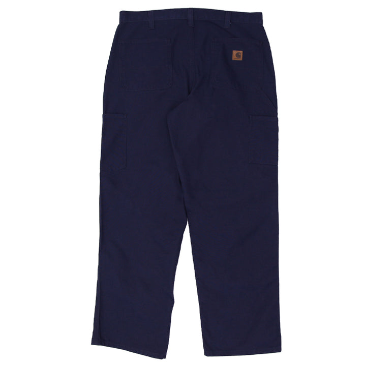 Mens Carhartt 383-20 Dungaree Navy Pants