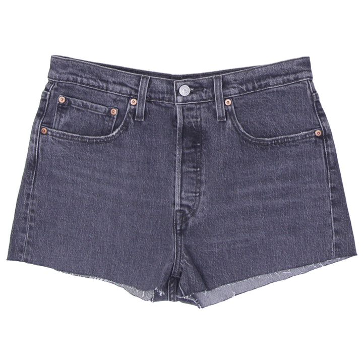 Ladies Levis 501 Button Fly Denim Shorts
