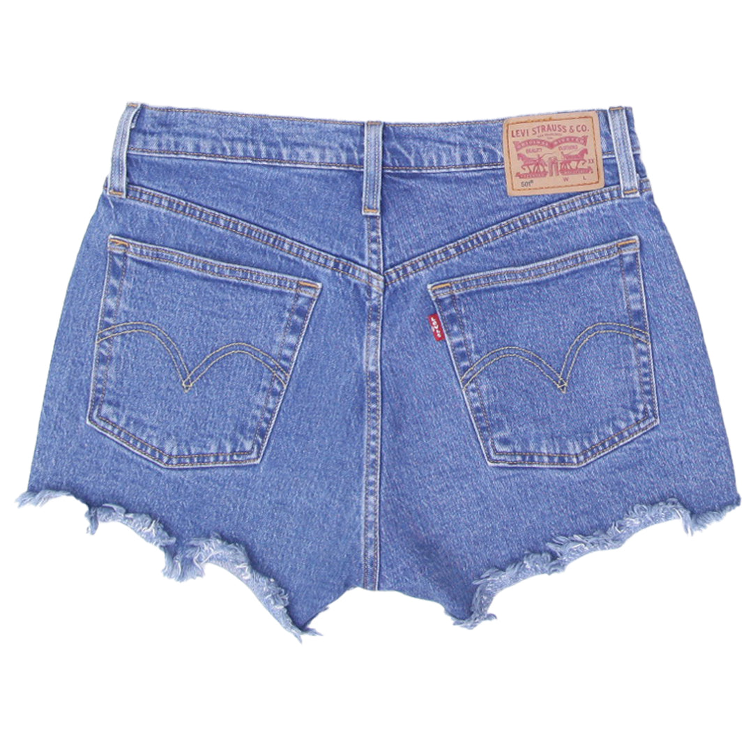 Ladies Levi's 501 Button Fly Denim Shorts
