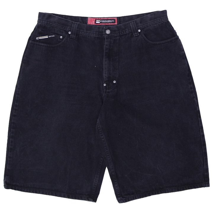 Y2K Mens ENYCE Clothing Baggy Style Denim Jort Shorts