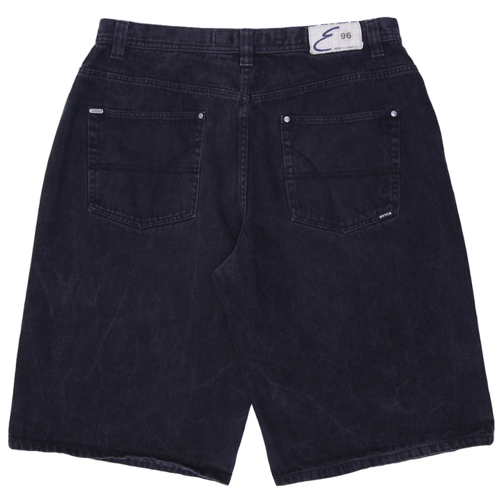 Y2K Mens ENYCE Clothing Baggy Style Denim Jort Shorts