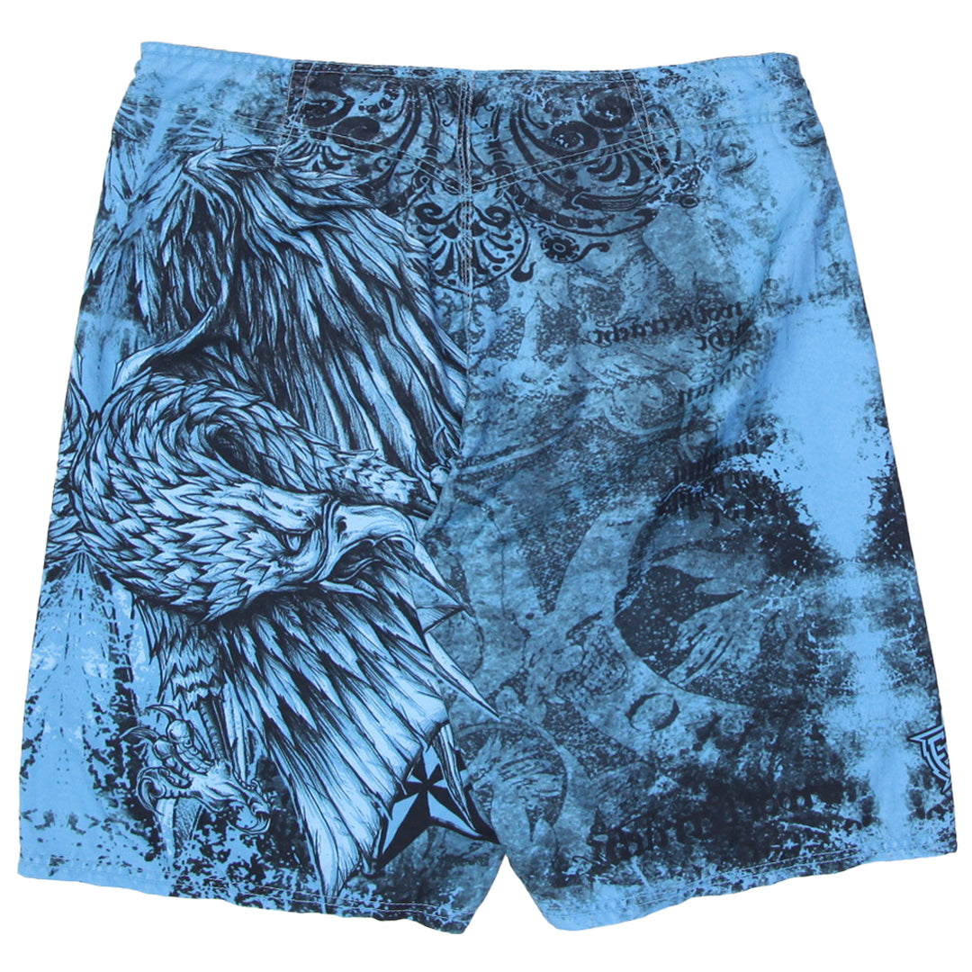 Y2K Mens MMA Elite All Over Print Board Shorts