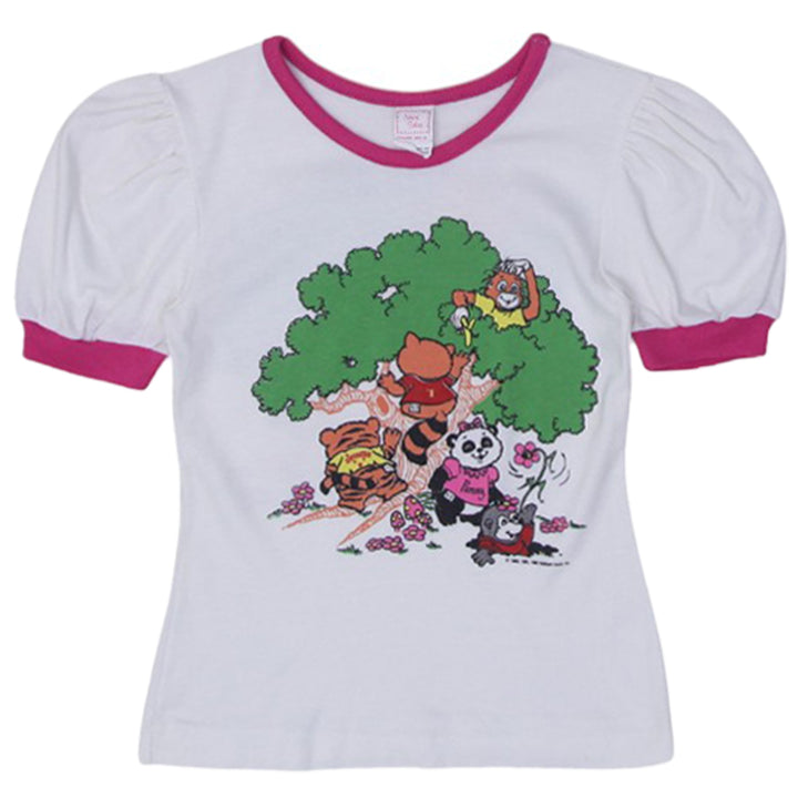 Y2K Youth Girls Shirt Tales Puff Sleeve T-Shirt