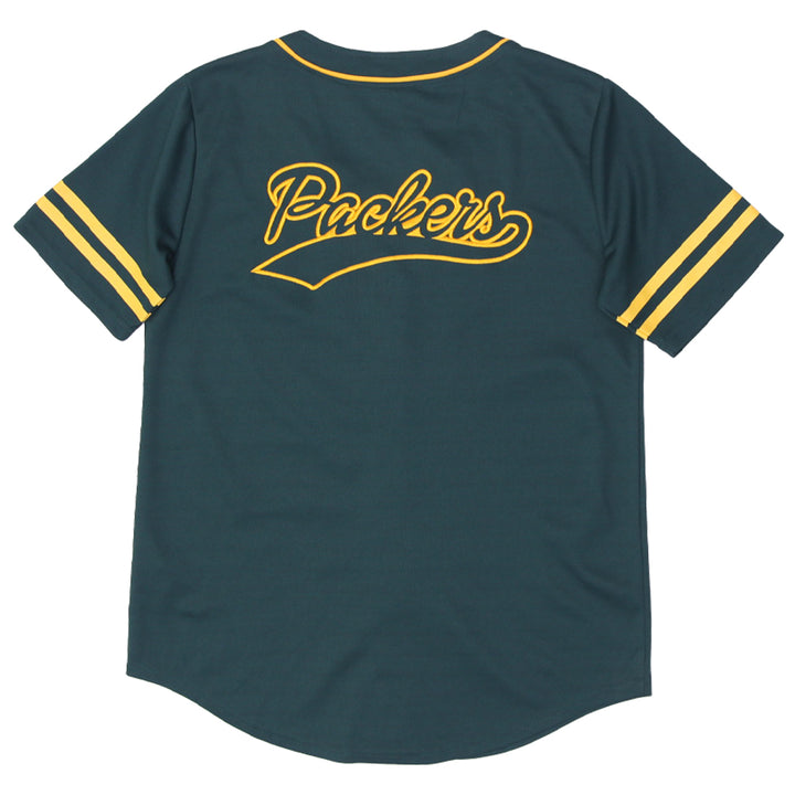 Womens Green Bay Packers Jersey Green Button Down NFL Sportswear