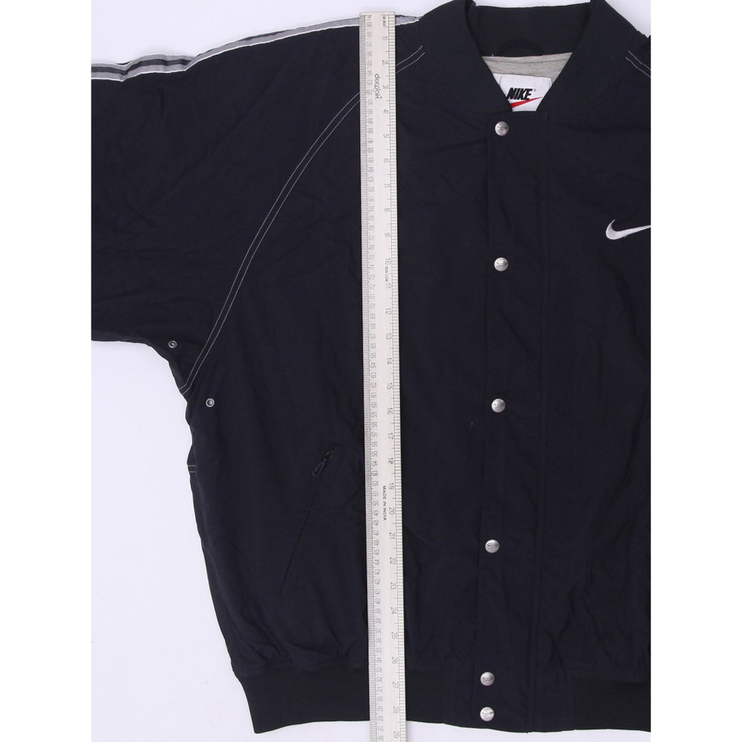Vintage Mens Nike Track Jacket Black Full Zip Swoosh Sporty | Migration_Jackets UAENAT20 - View 6 | Fashion Rerun