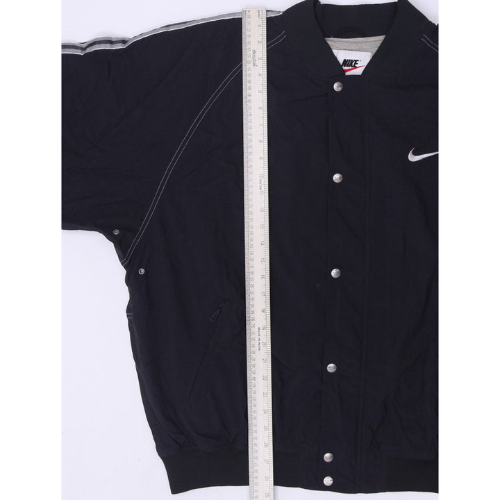 Vintage Mens Nike Track Jacket Black Full Zip Swoosh Sporty | Migration_Jackets UAENAT20 - View 6 | Fashion Rerun