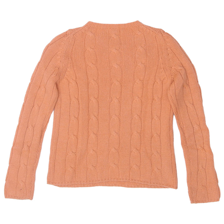 Ladies Gap Cable Knit 100% Cashmere Sweater